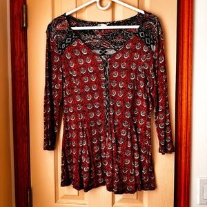 Colorful comfortable Style and Co. tunic